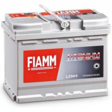 Akumulator FIAMM 12V 64Ah 610A Titanium Plus L2 64+